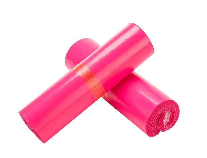 潜江玫红色快递袋-02